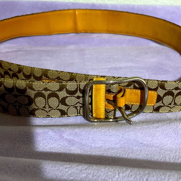 Coach Accessories - Monogram Coach belt